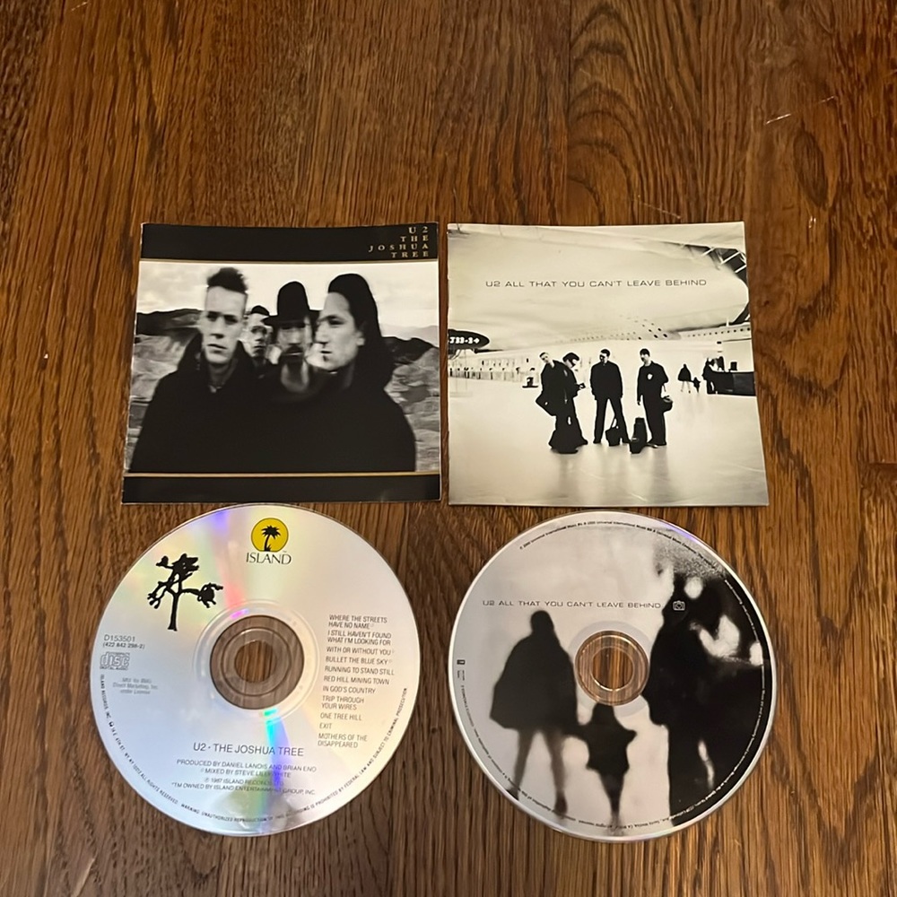 U2 CD bundle of 2